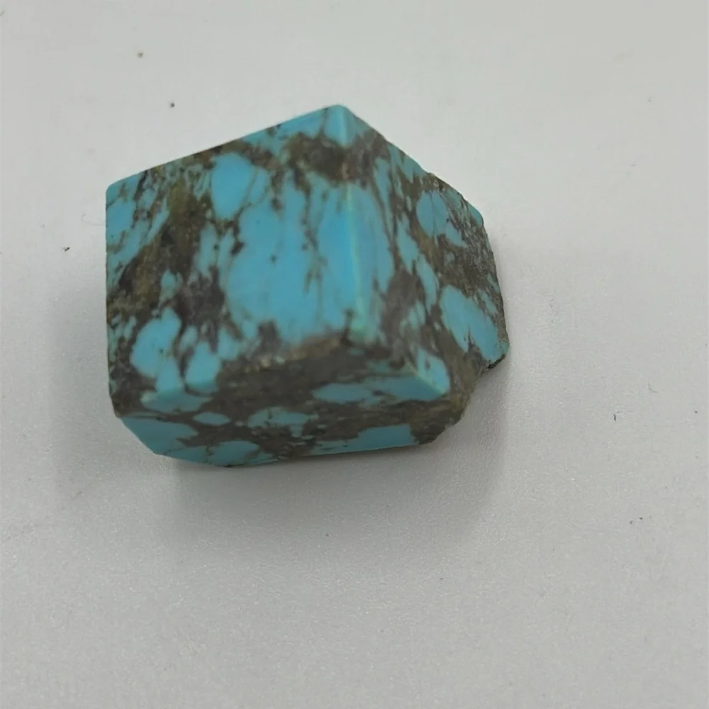 2 Natural Turquoise nuggets stones rocks .  Jewelry making